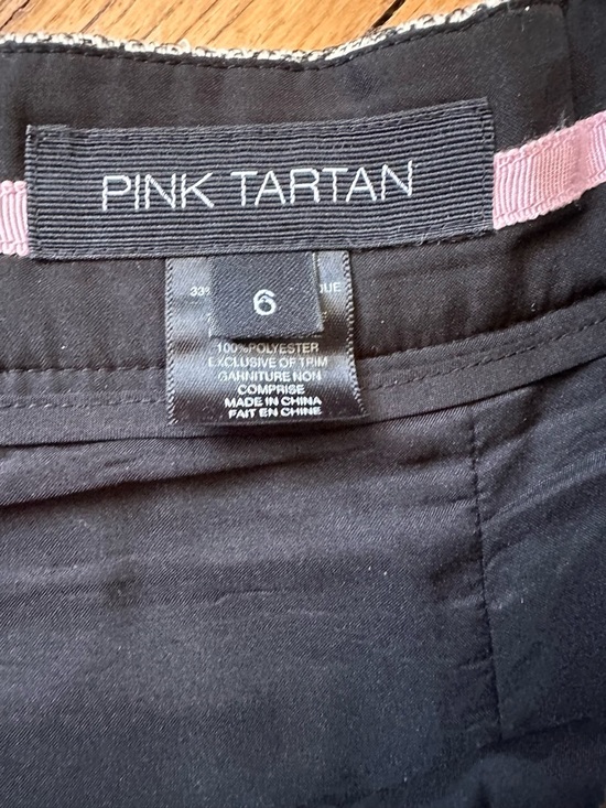 Pink Tartan swing skirt - Picture 9 of 11